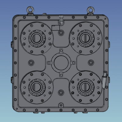 1000KW One Input Four Outputs Transfer Case for Hydraulic Pump