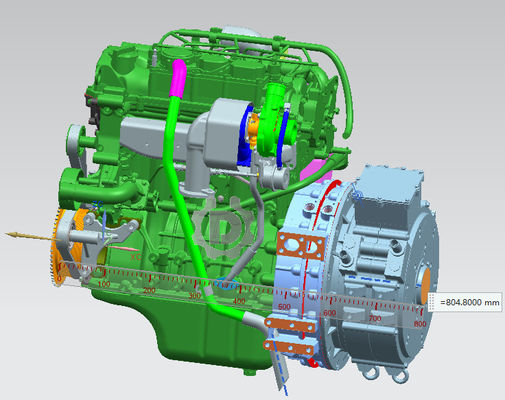 90HP Range Extender Electric Driving System Hybrid System